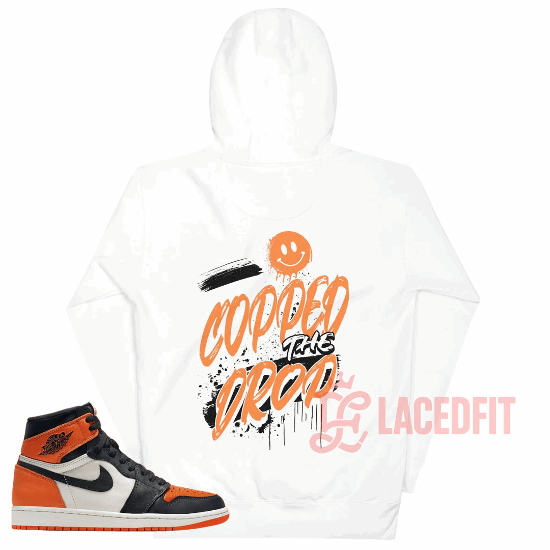 Copped The Drop Hoodie - Match Air Jordan 1 “Shattered Backboard"