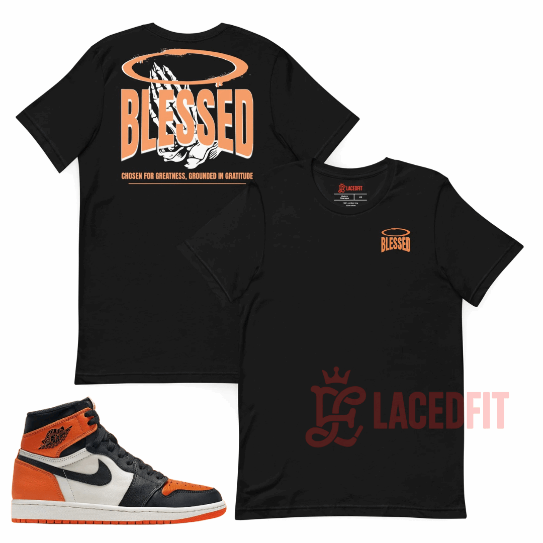 Blessed T-Shirt - Match Air Jordan 1 “Shattered Backboard"