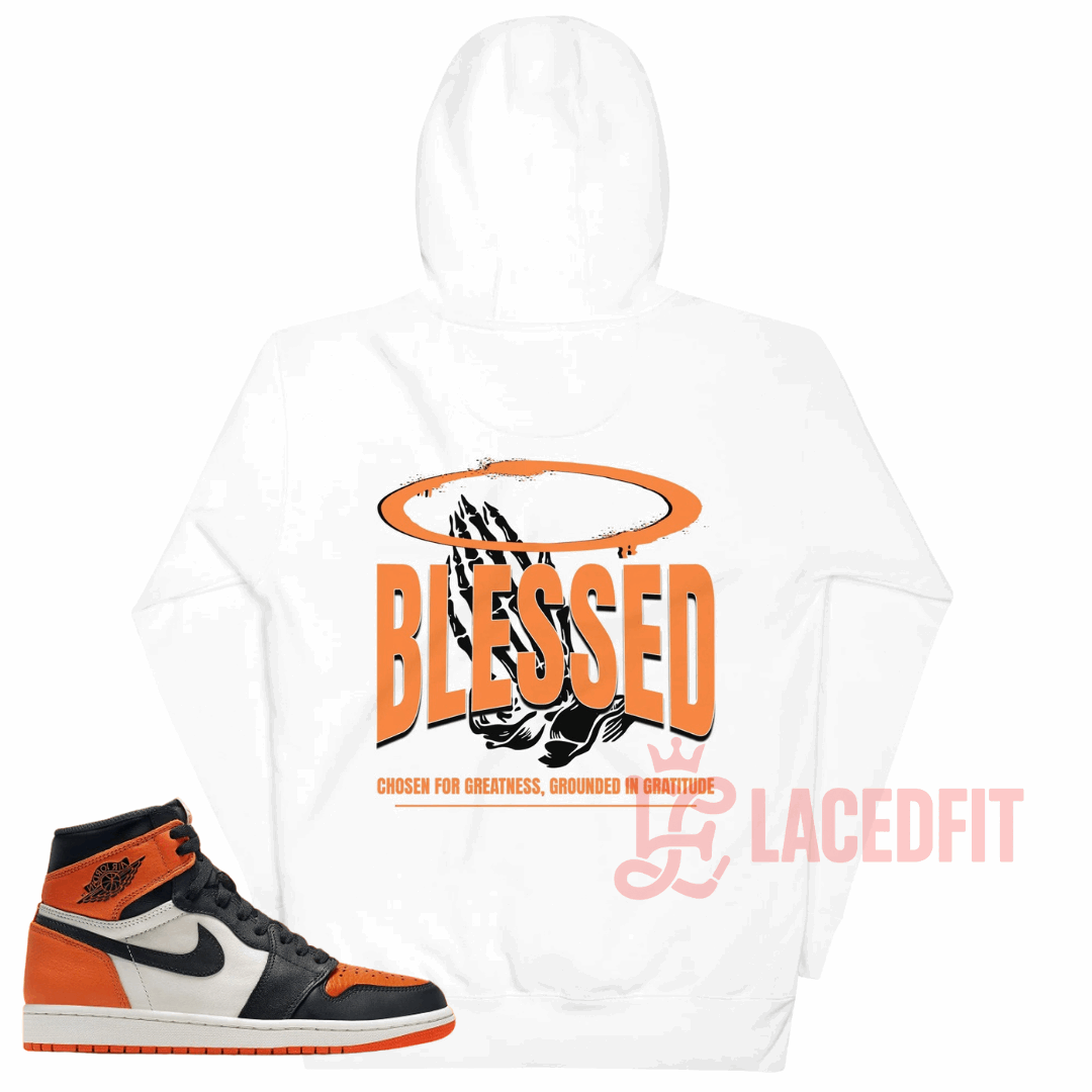 Blessed Hoodie - Match Air Jordan 1 “Shattered Backboard"