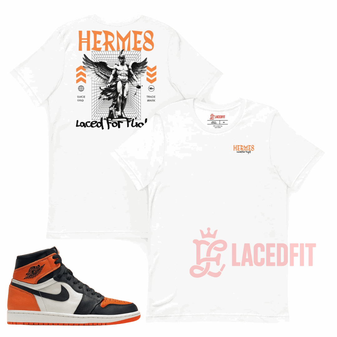 Hermes T-Shirt - Match Air Jordan 1 “Shattered Backboard”