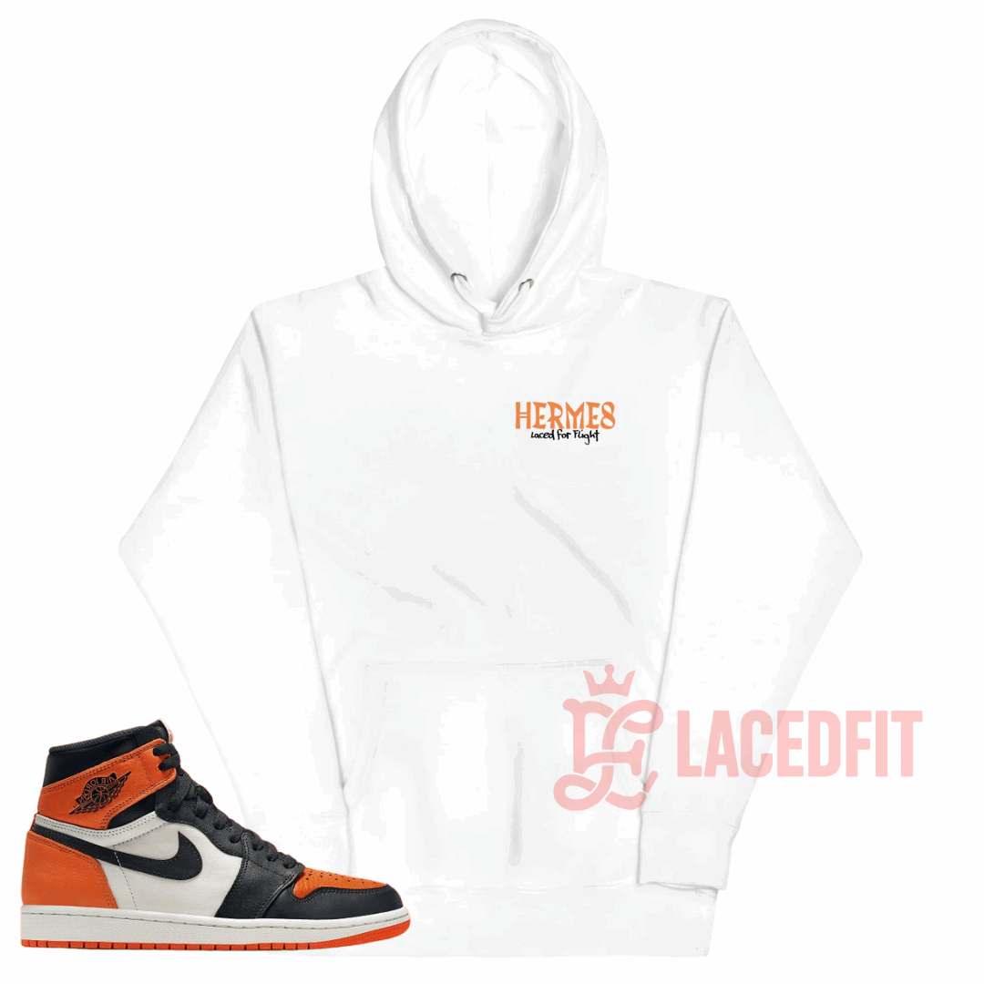 Hermes Hoodie - Match Air Jordan 1 “Shattered Backboard”