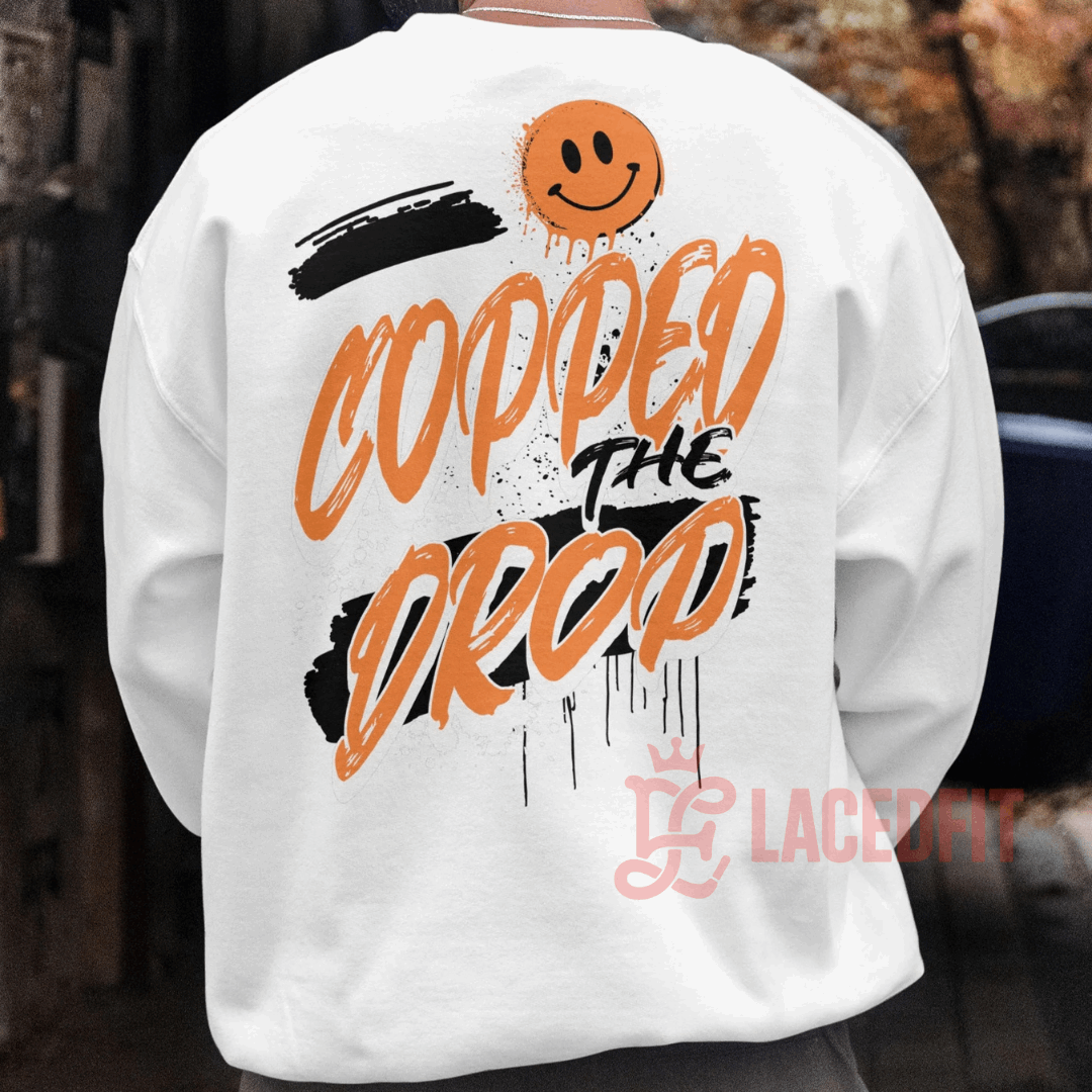 Copped The Drop Sweatshirt - Match Air Jordan 1 “Shattered Backboard"