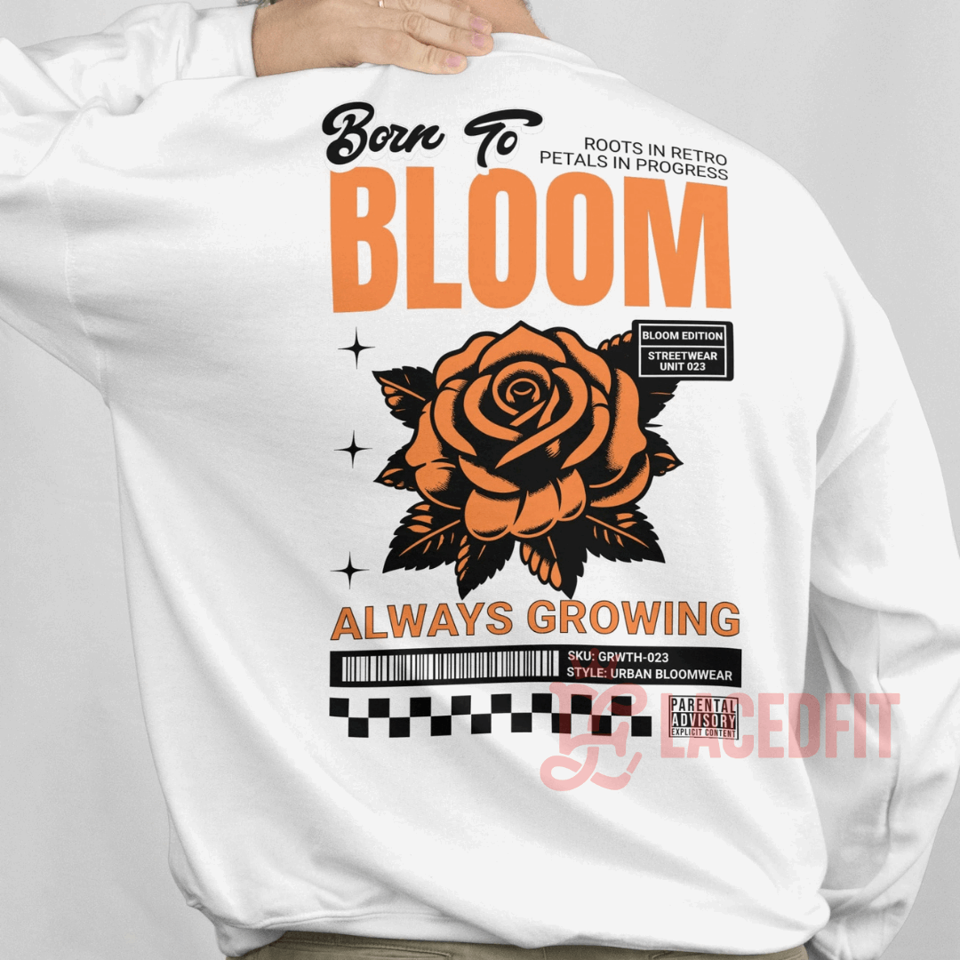 Born To Bloom Sweatshirt - Match Air Jordan 1 “Shattered Backboard”