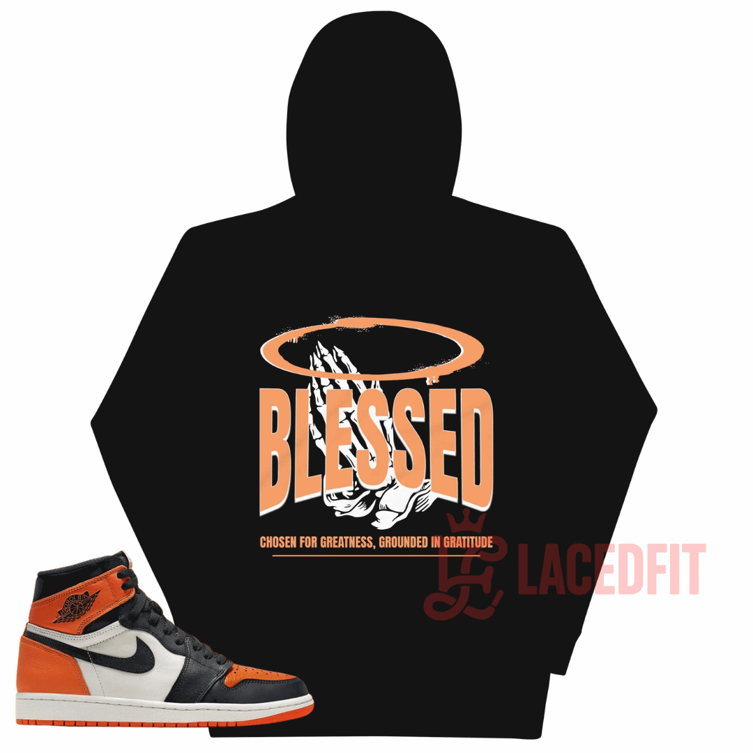Blessed Hoodie - Match Air Jordan 1 “Shattered Backboard"