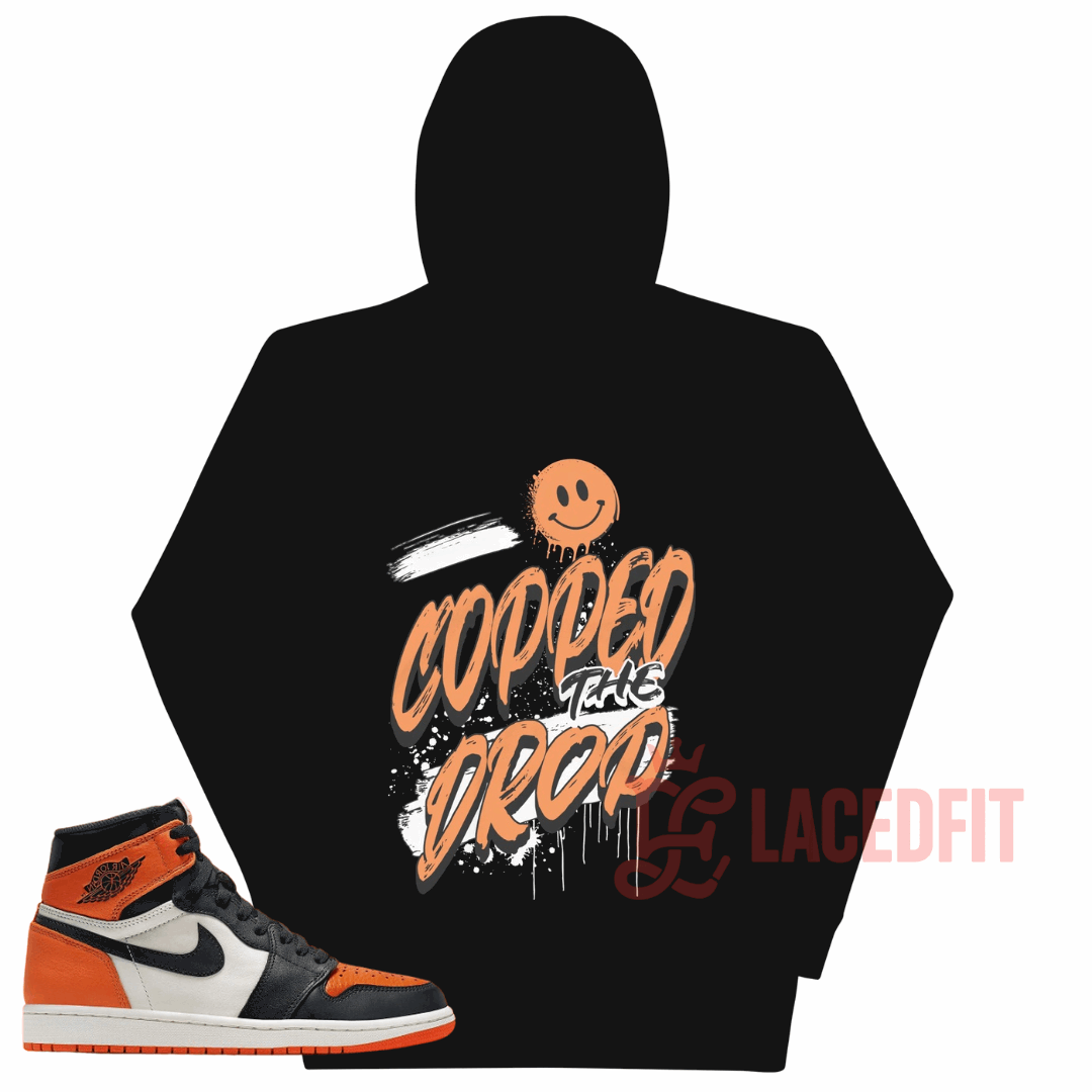 Copped The Drop Hoodie - Match Air Jordan 1 “Shattered Backboard"