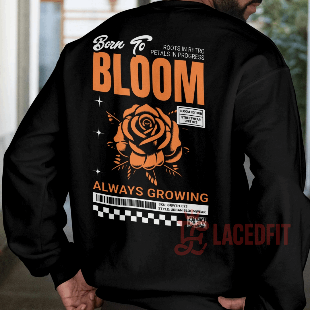 Born To Bloom Sweatshirt - Match Air Jordan 1 “Shattered Backboard”